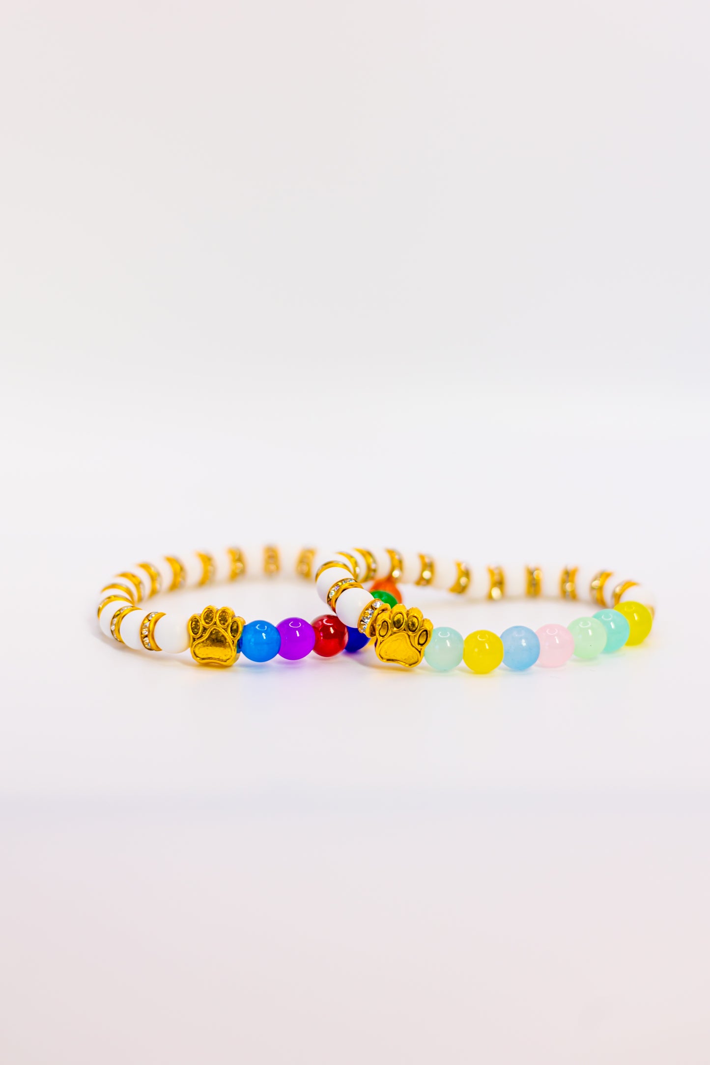 Rainbow Pet Protector (Dark Rainbow Beads)